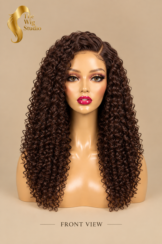 The Wig Studio™ Long Curly 1-Way Wig