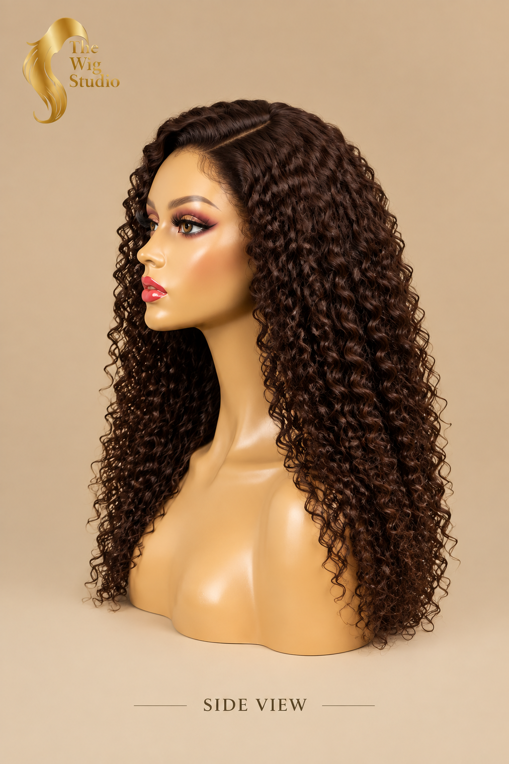 The Wig Studio™ Long Curly 1-Way Wig