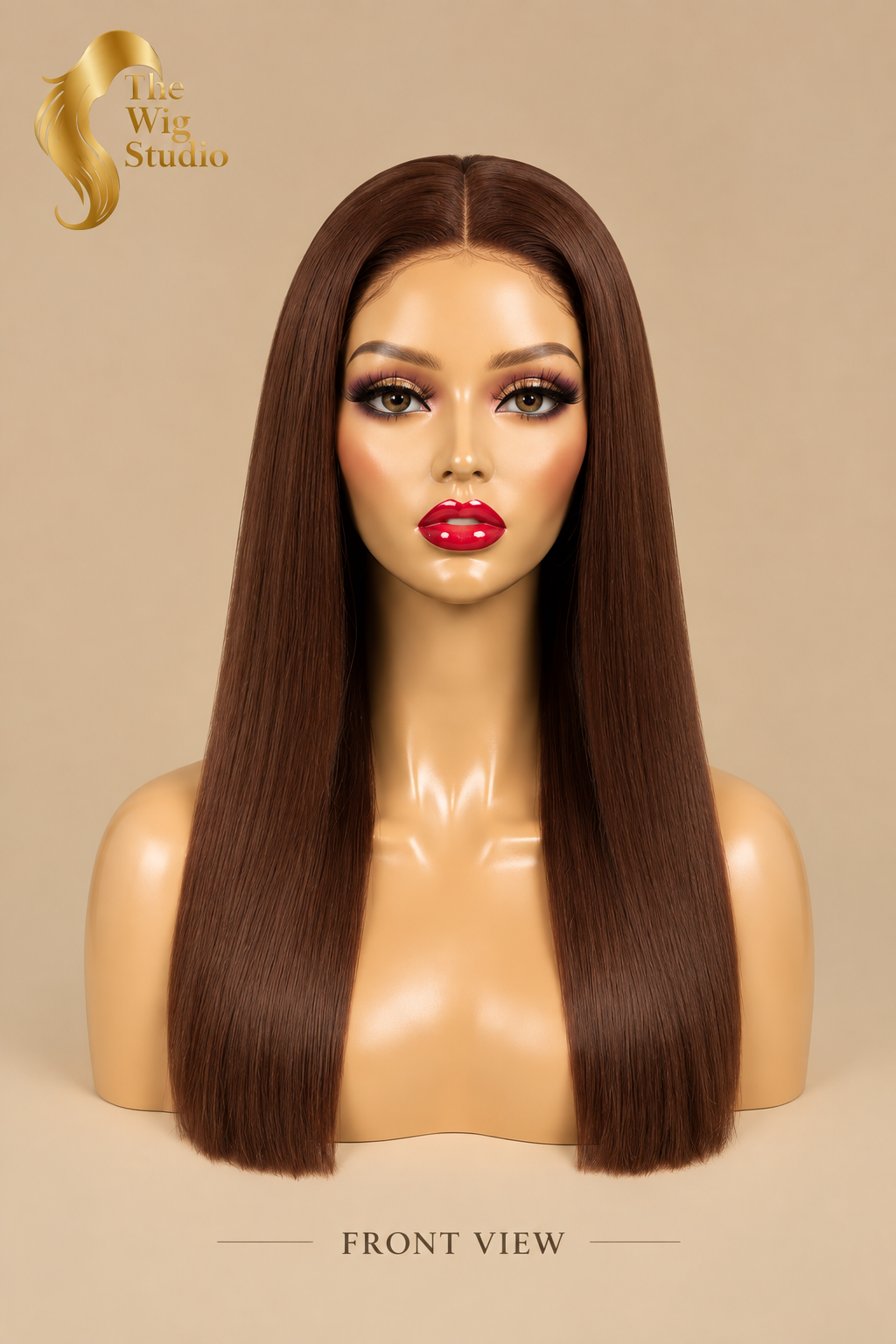The Wig Studio™ Long Straight 1-Way Wig