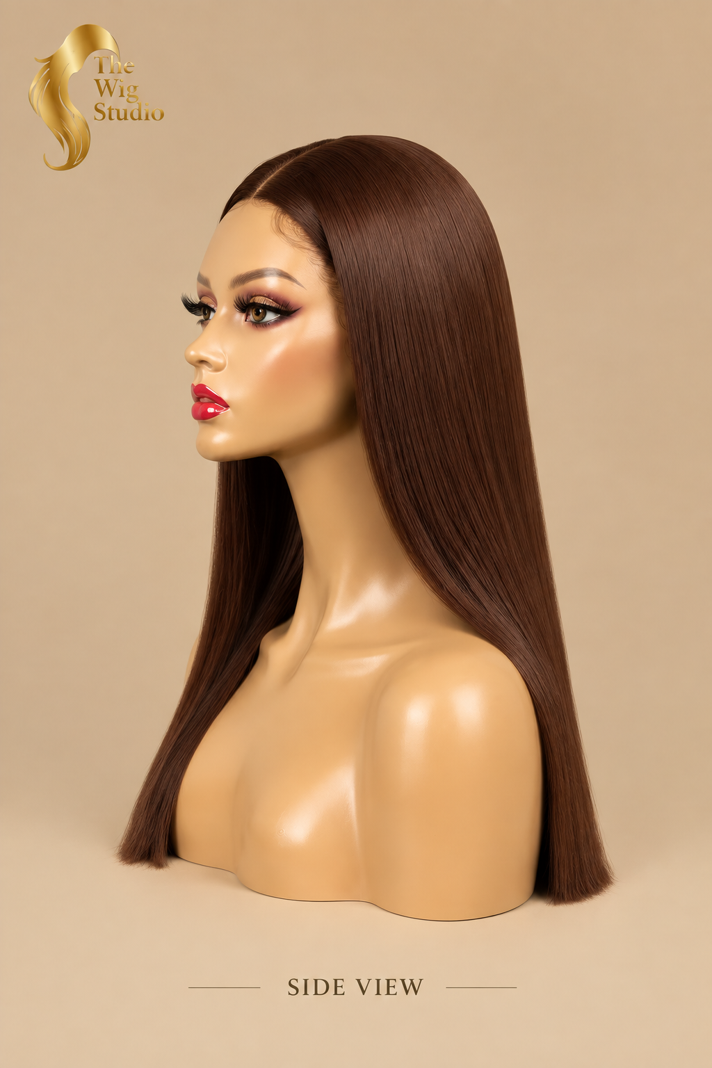 The Wig Studio™ Long Straight 1-Way Wig