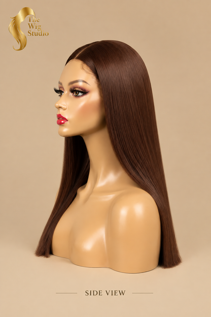 The Wig Studio™ Long Straight 1-Way Wig